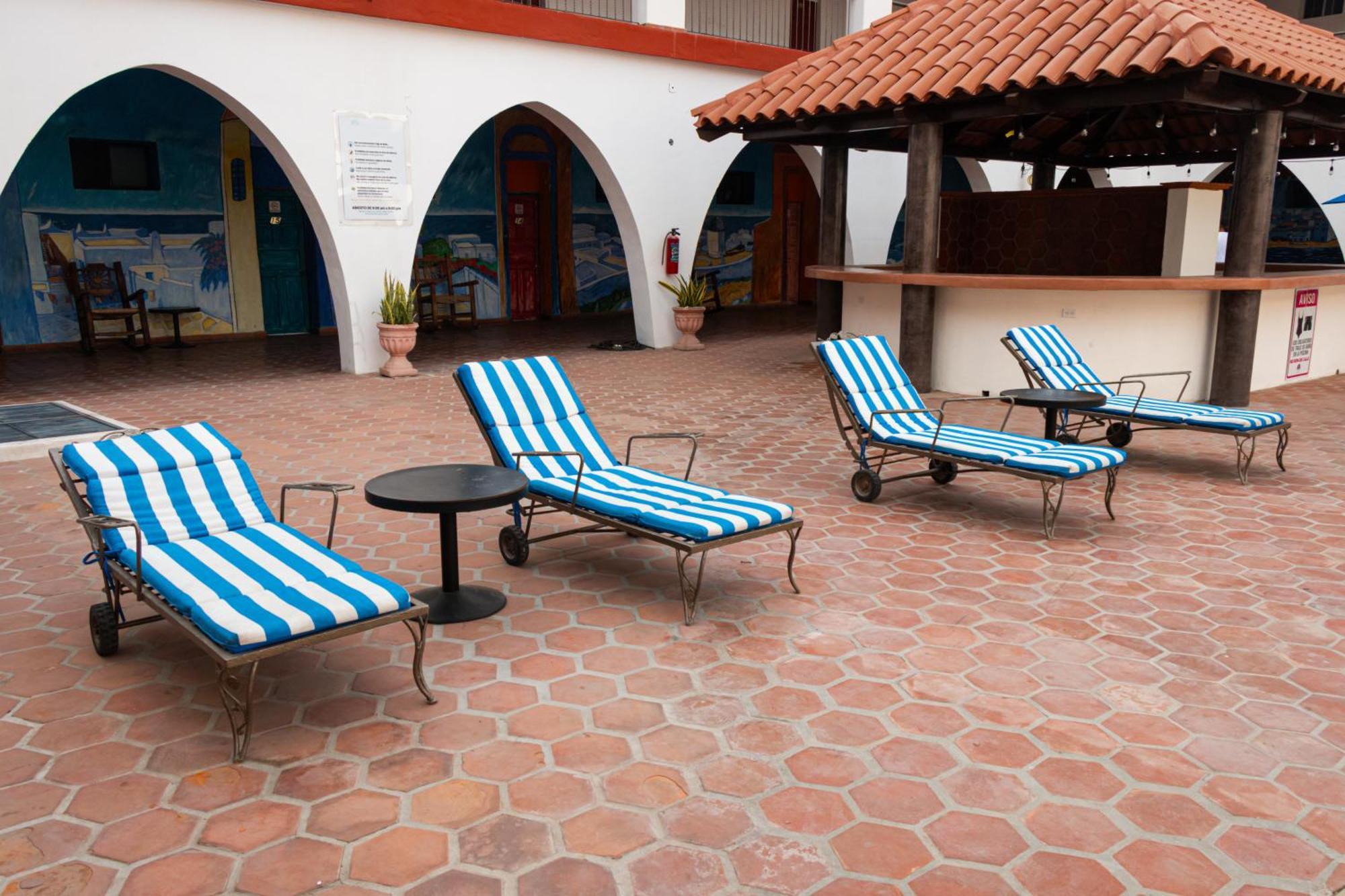 Hotel Hacienda Bugambilias La Paz Exterior photo