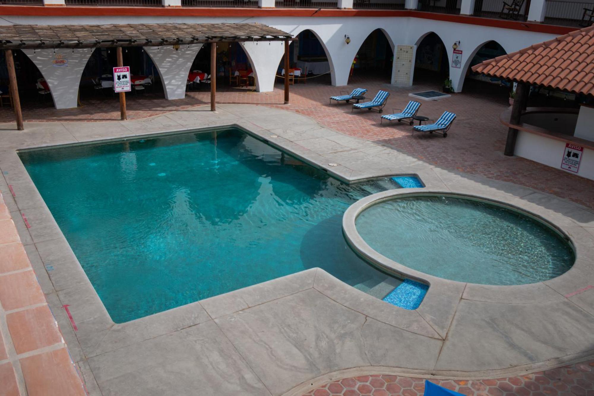 Hotel Hacienda Bugambilias La Paz Exterior photo