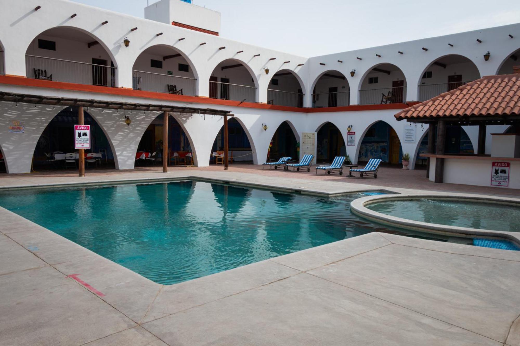 Hotel Hacienda Bugambilias La Paz Exterior photo